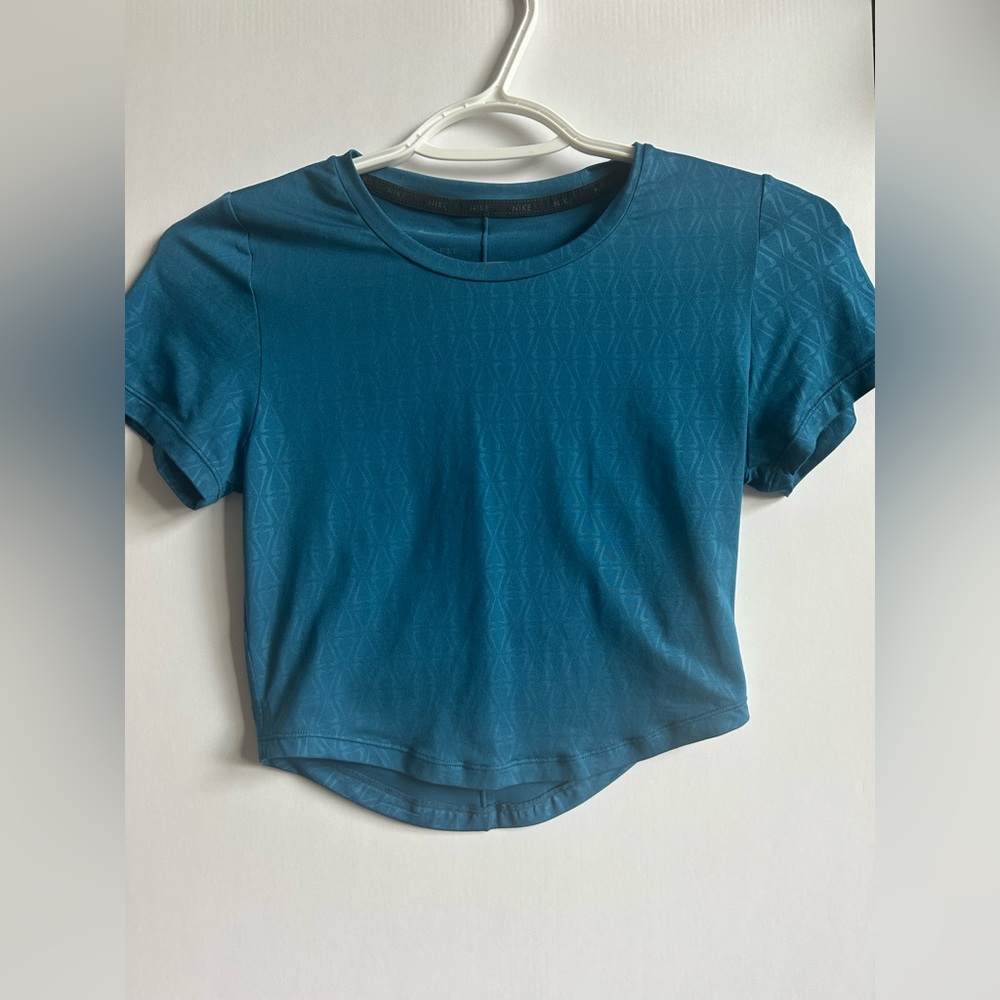 Nike Teal Crop Top